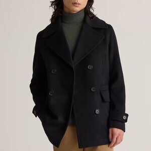 Quince Men's Italian Wool Peacoat - med NWOT